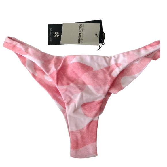 Vix Paula Hermanny Camu Tied Knot Bikini Top & Cheeky Bottom, 8 - Picture 7 of 14